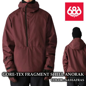yGg[Pő47{}\ԁz {Ki Xm[{[h EFA WPbg VbNXGCgVbNX 686 GORE-TEX FRAGMENT ANORAK Sassafras SAebNX Y 24-25