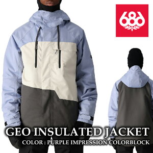 {Ki Xm[{[h EFA WPbg VbNXGCgVbNX 686 GEO JACKET Purple Impression Colorblock Y 24-25