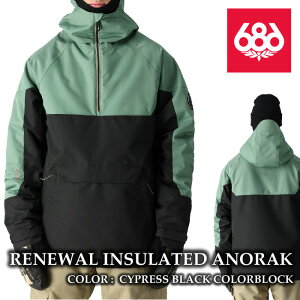 {Ki Xm[{[h EFA WPbg VbNXGCgVbNX 686 RENEWAL ANORAK Cypress Black Colorblock Y 24-25