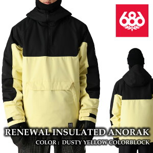 {Ki Xm[{[h EFA WPbg VbNXGCgVbNX 686 RENEWAL ANORAK Dusty Yellow Colorblock  Y 24-25