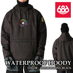 {Ki Xm[{[h EFA WPbg VbNXGCgVbNX 686 WATERPROOF HOODY Keith Haring Black L[XwO Y 24-25