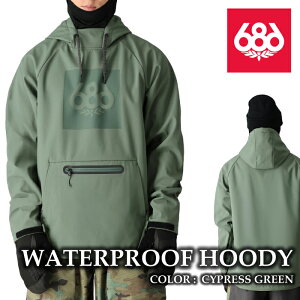 yGg[Pő47{}\ԁz {Ki Xm[{[h EFA WPbg VbNXGCgVbNX 686 WATERPROOF HOODY Cypress Green t[fB p[J[ Y 24-25