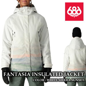 {Ki Xm[{[h EFA WPbg VbNXGCgVbNX 686 FANTASIA JACKET White Sierra Sunset fB[X 24-25