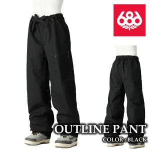 {Ki Xm[{[h EFA pc VbNXGCgVbNX 686 OUTLINE PANT Black fB[X 24-25