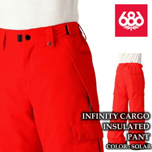 yGg[őSiP10{}\ԁz {Ki Xm[{[h EFA pc VbNXGCgVbNX 686 BOYS INFINITY CARGO INSULATED PANT Solar [X LbY q 24-25