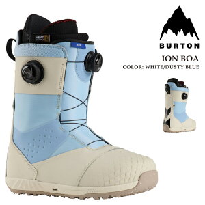 �y�G���g���[�őS�iP5�{���労�ӍՊ��ԁz ���{���K�i �X�m�[�{�[�h �u�[�c �o�[�g�� BURTON MENS ION BOA White/Dusty Blue �A�C�I�� �{�A �����Y 24-25