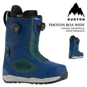 yGg[Pő47{BLACK FRIDAYԁz {Ki Xm[{[h u[c o[g BURTON MENS PHOTON BOA WIDE Nightfall/Deep Emerald tHg {A Ch iCgtH[ Y 24-25