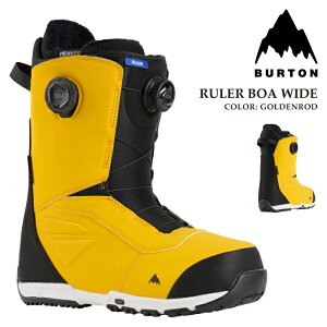 {Ki Xm[{[h u[c o[g BURTON MENS RULER BOA WIDE Goldenrod [[ {A Ch S[fbh Y 24-25