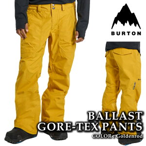 yGg[őSiP10{}\ԁz {Ki Xm[{[h EFA pc o[g BURTON MENS BALLAST GORE-TEX 2L PANTS Goldenrod SAebNX Y 24-25