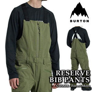 {Ki Xm[{[h EFA rupc o[g BURTON MENS RESERVE 2L BIB PANTS Forest Moss Y 24-25