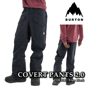 {Ki Xm[{[h EFA pc o[g BURTON MENS COVERT 2.0 2L PANTS True Black Y 24-25