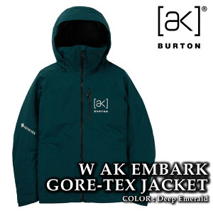 {Ki Xm[{[h EFA WPbg o[g BURTON WOMENS [ak] EMBARK GORE-TEX 2L JACKET Deep Emerald SAebNX fB[X 24-25