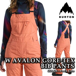 {Ki Xm[{[h EFA rupc o[g BURTON WOMENS AVALON GORE-TEX 2L BIB PANTS Peach Echo SAebNX fB[X 24-25