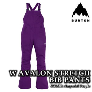 {Ki Xm[{[h EFA rupc o[g BURTON WOMENS AVALON 2L STRETCH BIB PANTS Imperial Purple fB[X 24-25