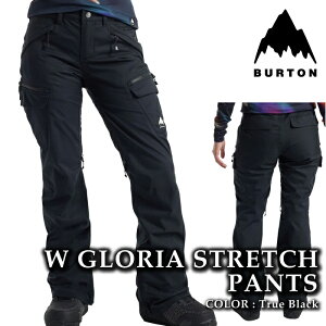 yGg[őSiP5{}\ԁz {Ki Xm[{[h EFA pc o[g BURTON WOMENS GLORIA 2L STRETCH PANTS True Black fB[X 24-25