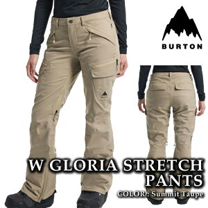 yGg[Pő47{BLACK FRIDAYԁz {Ki Xm[{[h EFA pc o[g BURTON WOMENS GLORIA 2L STRETCH PANTS Summit Taupe fB[X 24-25