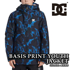 yGg[őSiP5{}\ԁz {Ki Xm[{[h EFA WPbg fB[V[ DC BASIS PRINT YOUTH JACKET XKKB [X LbY q 24-25