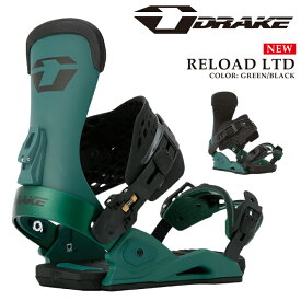 スノーボード ビンディング ドレイク DRAKE RELOAD LTD Green/Black リロード リミテッド グリーン ブラック バインディング メンズ 24-25 日本正規品 予約