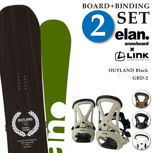 {Ki t\ Xm[{[h + rfBO 2_Zbg G N ELAN OUTLAND Black + LINK GRD-2  oCfBO Y fB[X 24-25