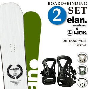 {Ki t\ Xm[{[h + rfBO 2_Zbg G N ELAN OUTLAND White + LINK GRD-2  oCfBO Y fB[X 24-25