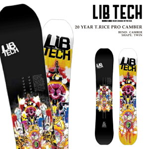 yGg[őSiP5{}\ԁz {Ki Xm[{[h  uebN LIBTECH 20 YEAR T.RICE PRO CAMBER grX CX v Lo[ Y 24-25