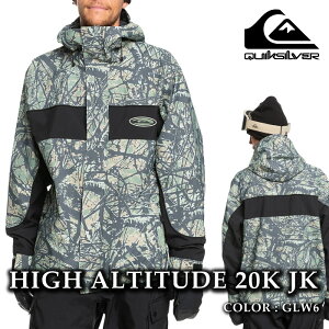 yGg[őSiP5{}\ԁz {Ki Xm[{[h EFA WPbg NCbNVo[ QUIKSILVER HIGH ALTITUDE 20K JK GLW6 Y fB[X 24-25
