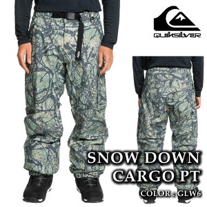 yGg[őSiP5{}\ԁz {Ki Xm[{[h EFA pc NCbNVo[ QUIKSILVER SNOW DOWN CARGO PT GLW6 Y fB[X 24-25