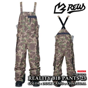 {Ki Xm[{[h EFA rupc A[C[_u[ REW REALITY BIB PANTS 23 DUCK CAMO x CHARCOAL GORE-TEX SAebNX Y fB[X 24-25