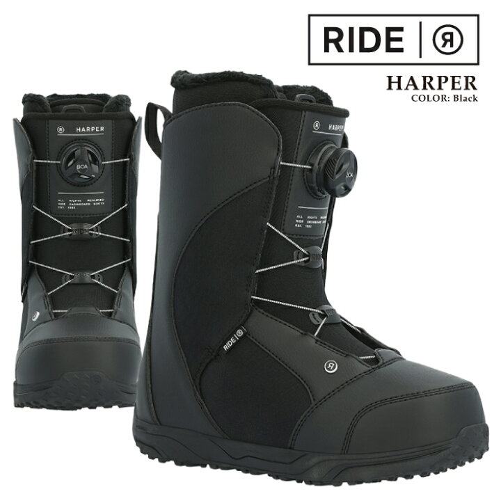 楽天市場】日本正規品 スノーボード ブーツ ライド RIDE HARPER Black 