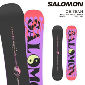 yGg[őSiP5{}\ԁz {Ki Xm[{[h  T SALOMON OH YEAH I[CF[ fB[X 24-25