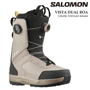 {Ki Xm[{[h u[c SALOMON VISTA DUAL BOA Vintage Khaki fB[X 24-25