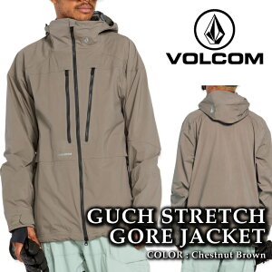 yGg[őSiP10{}\ԁz {Ki Xm[{[h EFA WPbg {R VOLCOM MENS GUCH STRETCH GORE JACKET Chestnut Brown SAebNX Y 24-25