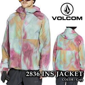 ���{���K�i �X�m�[�{�[�h �E�F�A �W���P�b�g �{���R�� VOLCOM MENS 2836 INSULATED JACKET Grey �����Y 24-25
