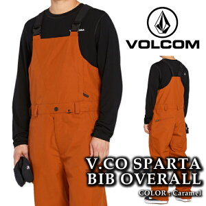 {Ki Xm[{[h EFA rupc {R VOLCOM MENS V.CO SPARTA BIB OVERALL Caramel Y 24-25