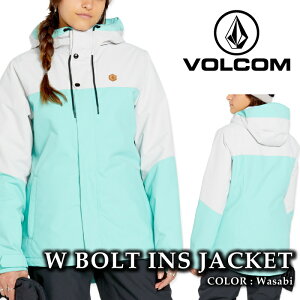 {Ki Xm[{[h EFA WPbg {R VOLCOM WOMENS BOLT INSULATED JACKET Wasabi fB[X 24-25
