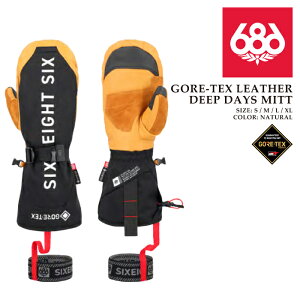 {Ki Xm[{[h ~bg VbNXGCgVbNX 686 GORE-TEX LEATHER DEEP DAYS MITT Natural SAebNX O[u Y XL[ 25-26