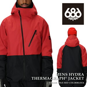 {Ki Xm[{[h EFA WPbg VbNXGCgVbNX 686 MENS HYDRA THERMAGRAPH JACKET True Red Colorblock Y 25-26