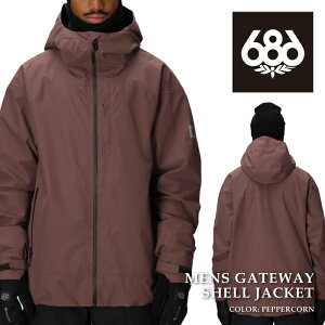 {Ki Xm[{[h EFA WPbg VbNXGCgVbNX 686 MENS GATEWAY SHELL JACKET Peppercorn Y 25-26