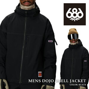 {Ki Xm[{[h EFA WPbg VbNXGCgVbNX 686 MENS DOJO SHELL JACKET Black Y 25-26