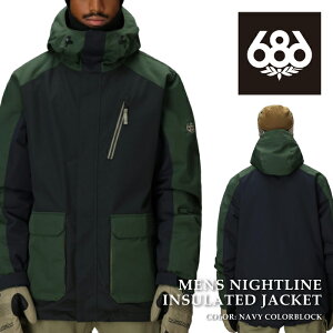 {Ki Xm[{[h EFA WPbg VbNXGCgVbNX 686 MENS NIGHTLINE INSULATED JACKET Navy Colorblock Y 25-26