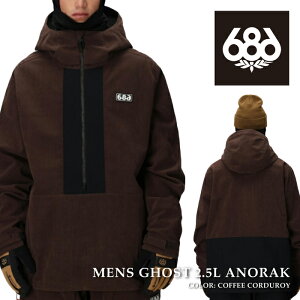 {Ki Xm[{[h EFA AmbN WPbg VbNXGCgVbNX 686 MENS GHOST 2.5L ANORAK Coffee Corduroy Y 25-26