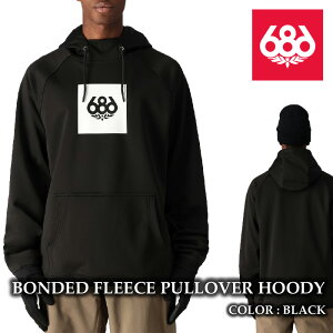 yGg[Pő47{BLACK FRIDAYԁz {Ki Xm[{[h t[fB[ VbNXGCgVbNX 686 MENS BONDED FLEECE HOODY Black p[J[ Y 25-26