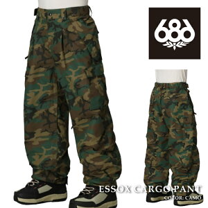 {Ki Xm[{[h EFA pc VbNXGCgVbNX 686 ESSOX CARGO PANT Camo Y fB[X 25-26