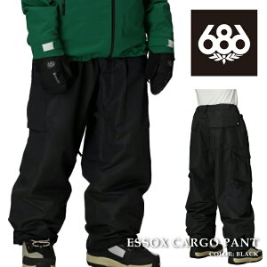 {Ki Xm[{[h EFA pc VbNXGCgVbNX 686 ESSOX CARGO PANT Black Y fB[X 25-26