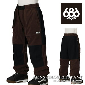 {Ki Xm[{[h EFA pc VbNXGCgVbNX 686 MENS GHOST 2.5L PANT Coffee Corduroy Y 25-26
