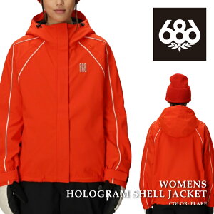 {Ki Xm[{[h EFA WPbg VbNXGCgVbNX 686 WOMENS HOLOGRAM SHELL JACKET Flare fB[X 25-26