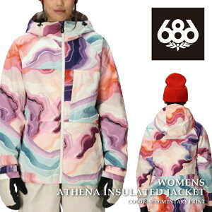 {Ki Xm[{[h EFA WPbg VbNXGCgVbNX 686 WOMENS ATHENA INSULATED JACKET Sedimentary Print fB[X 25-26 \