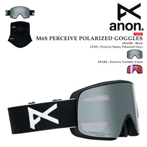 yGg[Pő47{BLACK FRIDAYԁz {Ki Xm[{[h S[O Am ANON M6S PERCEIVE POLARIZED Black/Perceive Polar Onyx XL[ 25-26