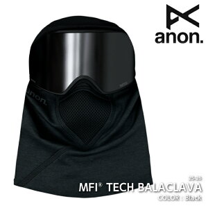 {Ki Xm[{[h oNo Am ANON MFI TECH BALACLAVA Black XL[ 25-26