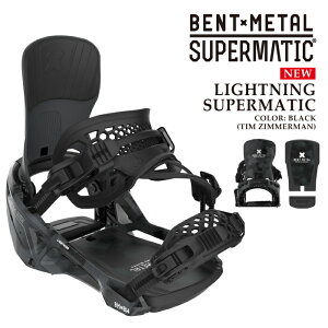 yGg[Pő47{BLACK FRIDAYԁz {Ki Xm[{[h rfBO xg^ BENT METAL LIGHTNING SUPERMATIC Black CgjO X[p[}eBbN Y fB[X 25-26